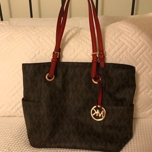 MK Jet Set tote NWOT